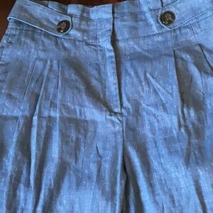 Ann Taylor denim slacks size 2